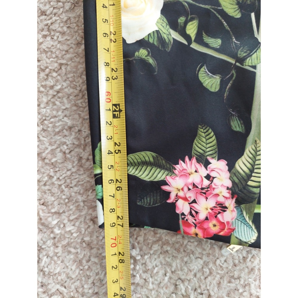 Ted Baker Hadas Secret Trellis Ankle Zip Trousers Pants Size 1 US 4 - Picture 11 of 12